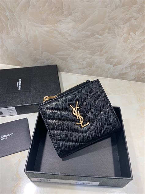 ysl coin wallet